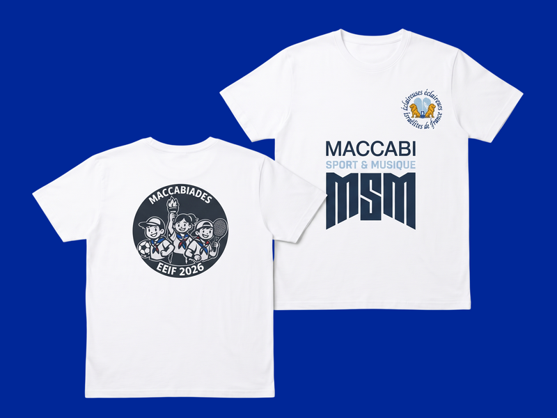 Tee-shirt Activités Maccabiades Régip BM